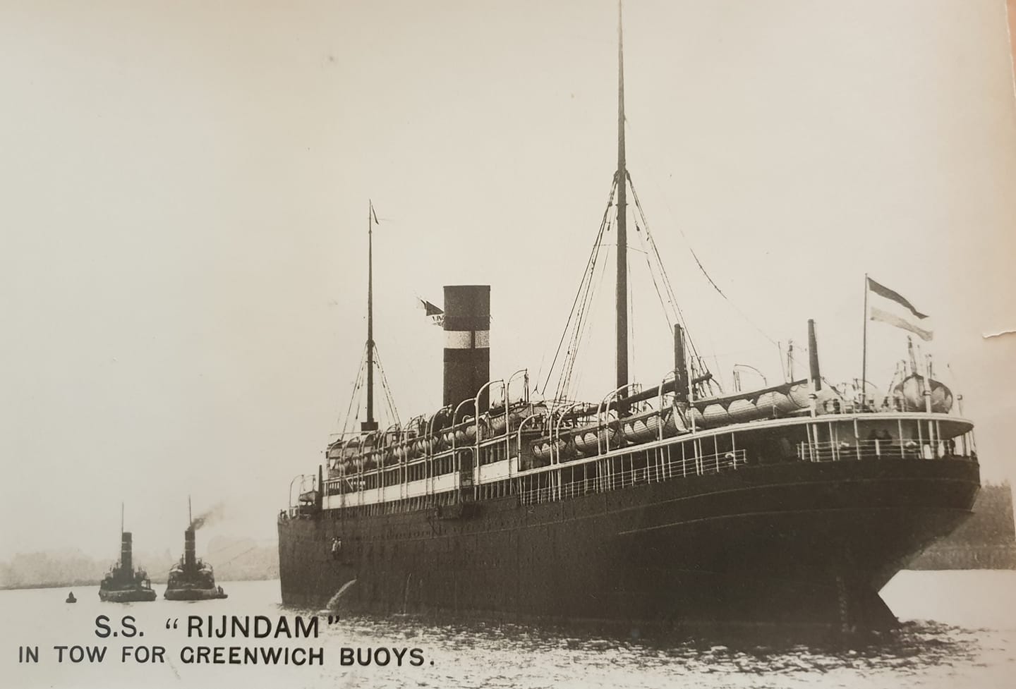 Ms Rijndam No.60 Rijndam launched in1901 | The World's Passenger Ships