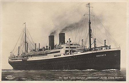 Zeppelin Container Ship No.235 Zeppelin launched in 1914 | The World's Passenger Ships