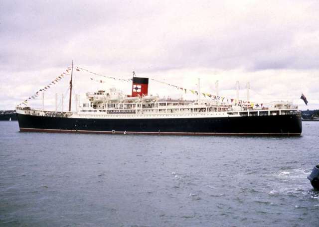 No.784 Rangitane launched in 1949 | The World's Passenger Ships